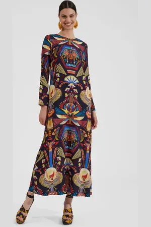 La DoubleJ Long Sleeve Swing Dress at Nordstrom, Size X-Small