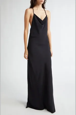 Stella McCartney Crystal Embellished Halter Cocktail Dress in at Nordstrom, Size 10 Us