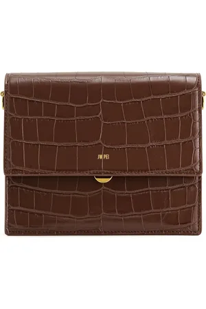 Jw Pei Mini Flap Croc Embossed Faux Leather Shoulder Bag in at Nordstrom