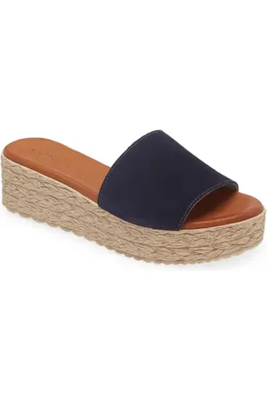Cordani Bizzy Espadrille Platform Wedge Slide Sandal in at Nordstrom, Size 6.5Us