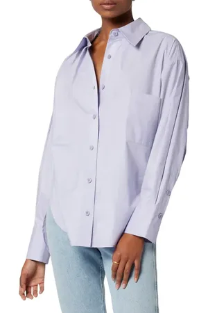Equipment Sergine Pleat Sleeve Button-Up Shirt in at Nordstrom, Size Xx-Small