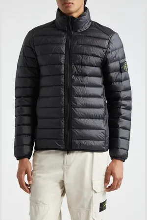 Stone Island Quiilted Nylon Down Puffer Jacket in at Nordstrom, Size Small