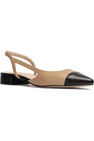 Jon Josef Rio Slingback Pointy Cap Toe Flat in at Nordstrom, Size 9