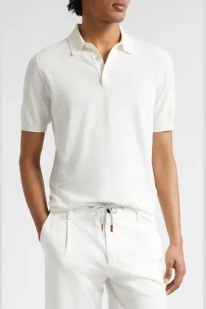 ELEVENTY Cotton Polo in at Nordstrom, Size Small