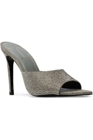 BLACK SUEDE STUDIO Bella Embellished Sandal in at Nordstrom, Size 9Us