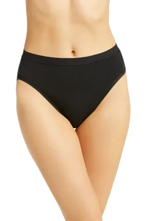 Wacoal Understated Cotton Blend High Leg Briefs in at Nordstrom, Size Xx-Large