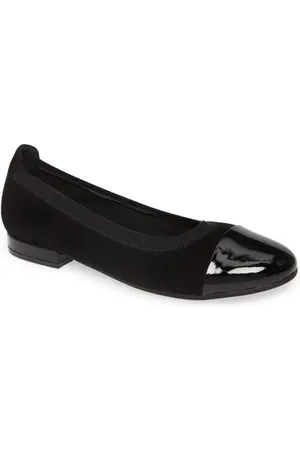 David Tate Nicole Cap Toe Flat in at Nordstrom, Size 7