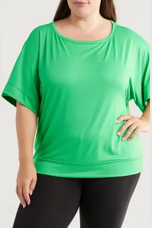 24Seven Comfort Apparel Loose Fit T-Shirt in at Nordstrom, Size 3X