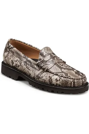 G.H. Bass Larson Snakeskin Embossed Penny Loafer in at Nordstrom, Size 11