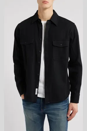 RAG&BONE Jack Engineered Denim Shirt Jacket in at Nordstrom, Size Large