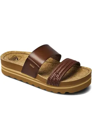 Reef Cushion Vista Hi Slide Sandal in at Nordstrom, Size 6