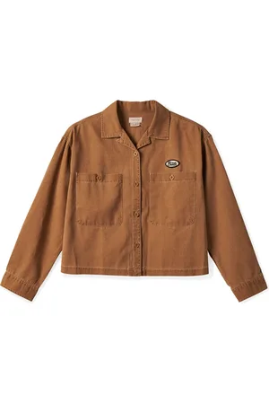 Brixton Utopia Cotton Overshirt in at Nordstrom, Size Large