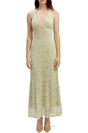 Bardot Evana Lace Midi Dress in at Nordstrom, Size 4