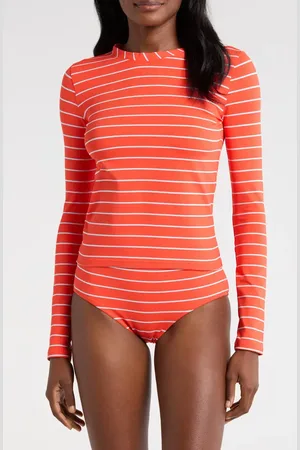 Lemlem Azeb Long Sleeve Rashguard in at Nordstrom, Size Small