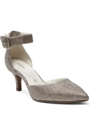 Anne Klein Fabulist Ankle Strap Pointed Toe Pump in at Nordstrom, Size 9.5
