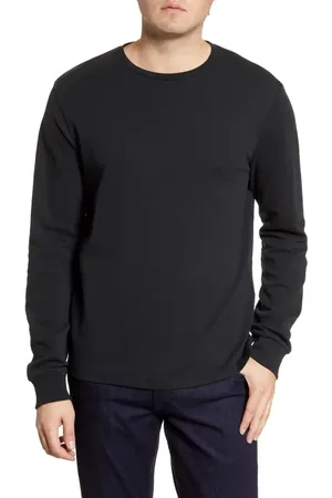 Frame Duo Fold Long Sleeve Cotton T-Shirt in at Nordstrom, Size X-Small