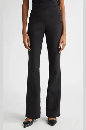 Courrèges Oblique Tailored Wool Blend Pants in at Nordstrom, Size 4 Us