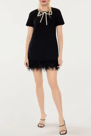 LIKELY Marullo Crystal Bow Shift Dress in at Nordstrom, Size 4