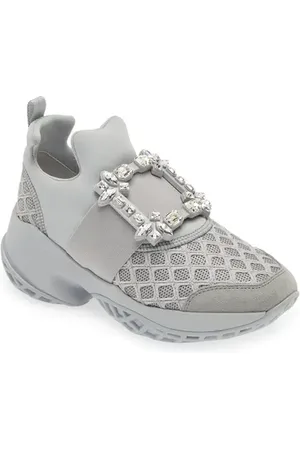Roger Vivier Viv Run Strass Sneaker in at Nordstrom, Size 6Us