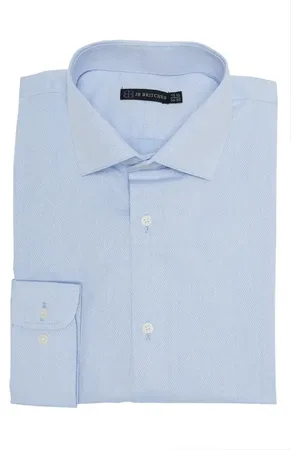 JB Yarn-Dyed Solid Dress Shirt in at Nordstrom, Size 17 - 34