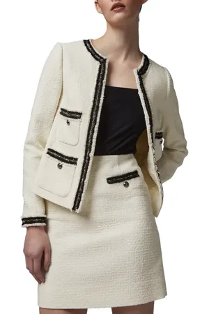 LK Bennett Charlee Tweed Jacket in at Nordstrom, Size 6 Us