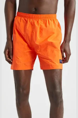 Noah NYC Core Solid Nylon Swim Trunks in at Nordstrom, Size Small
