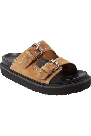 MARC FISHER Agusta Slide Sandal in at Nordstrom, Size 5.5