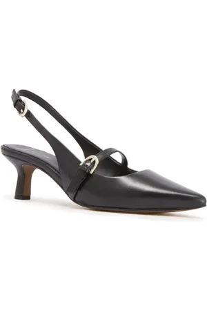 FRANKIE4 Coco Slingback Pointed Toe Kitten Heel Pump in at Nordstrom, Size 8.5