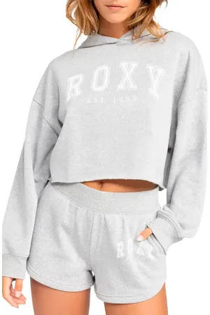 Roxy Afternoon Hike Crop Hoodie in at Nordstrom, Size X-Large