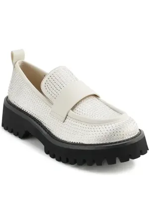 Karl Lagerfeld Grady Crystal Lug Sole Loafer in at Nordstrom, Size 5