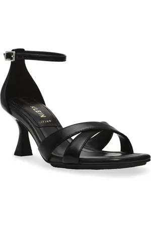 Anne Klein Joss Ankle Strap Kitten Heel Sandal in at Nordstrom, Size 7