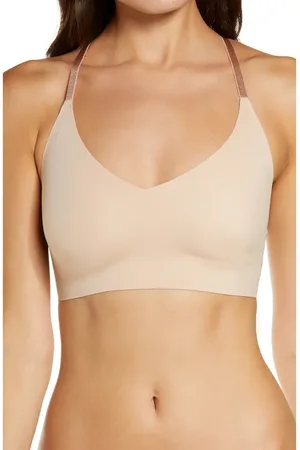 True & Co. Triangle Lace Racerback Bralette in at Nordstrom, Size Small