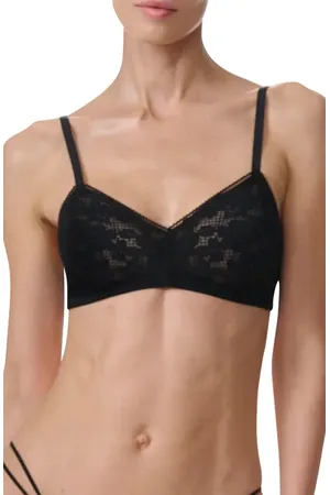 Wolford Built-Up Lace Triangle Bralette in at Nordstrom, Size X-Small