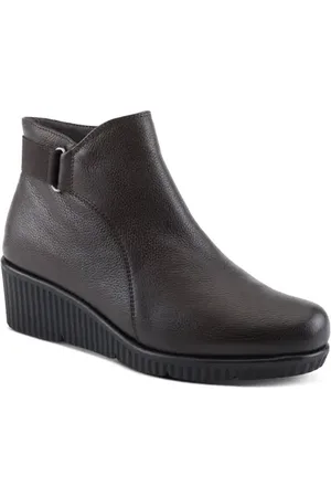 Spring Step Abruzzo Platform Wedge Bootie in at Nordstrom, Size 8.5Us