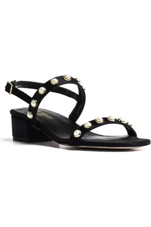 Jon Josef Sawyer Imitation Pearl Sandal in at Nordstrom, Size 5
