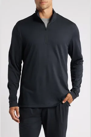 Zella Restore Soft Quarter Zip Pullover in at Nordstrom, Size Small