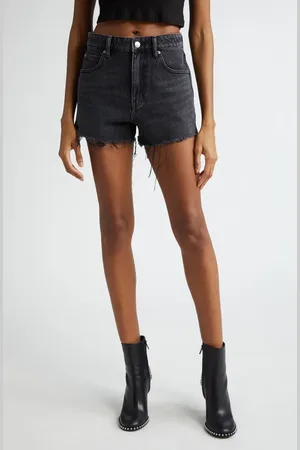 Alexander Wang Bit High Waist Cutoff Denim Shorts in at Nordstrom, Size 26