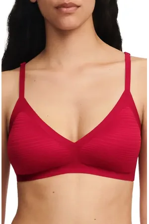 Chantelle Jacquard Stripe Mesh Bralette in at Nordstrom, Size Medium
