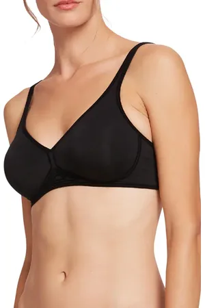 Wolford Cotton Contour 3W Wireless Plunge Bra in at Nordstrom, Size 34A