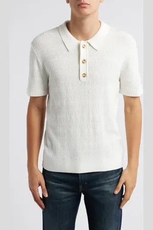 Rails Nathan Cotton Blend Polo Sweater in at Nordstrom, Size Small