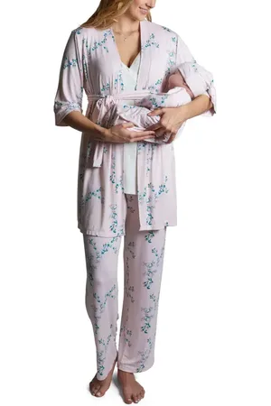 Everly Grey Analise During & After 5-Piece Maternity/Nursing Sleep Set in at Nordstrom, Size X-Small