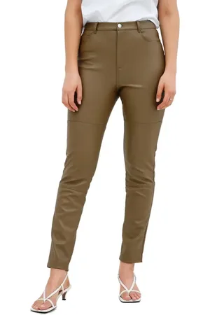 Marcella Mei Faux Leather Pants in at Nordstrom, Size Xx-Large