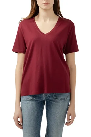 JAG V-Neck Cotton & Modal T-Shirt in at Nordstrom, Size Small