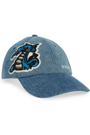 OFF-WHITE Denim Baseball Cap in at Nordstrom, Size Medium