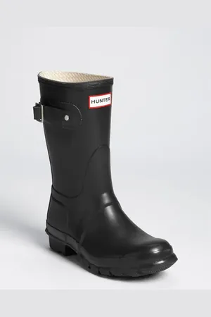 Hunter Original Short Waterproof Rain Boot in at Nordstrom, Size 5
