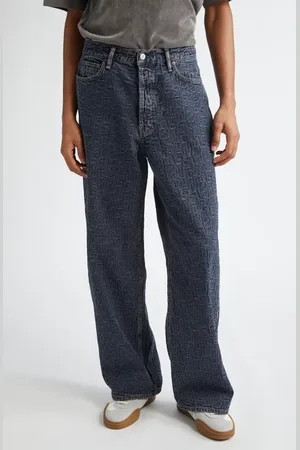 Acne Studios 1981M Monogram Baggy Jeans in at Nordstrom, Size 28 Us