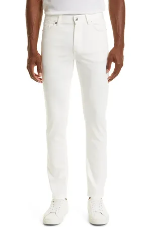 Ermenegildo Zegna City Fit Stretch Cotton Pants in at Nordstrom, Size 32