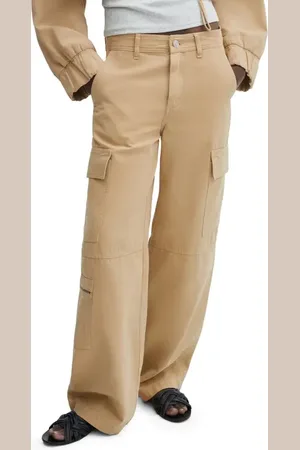 MANGO Cargo Cotton Pants in at Nordstrom, Size 6
