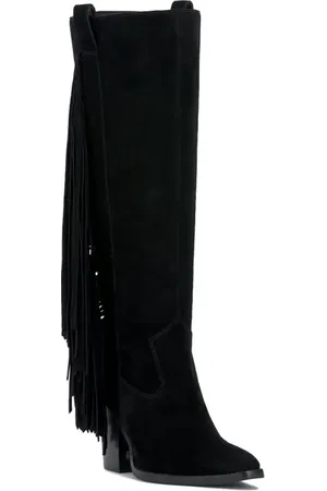 Vince Camuto Pelia Fringe Knee High Boot in at Nordstrom, Size 8