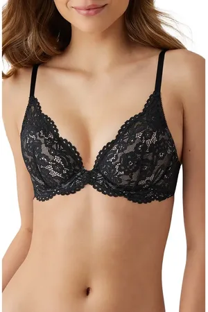 b.tempt d Ciao Bella Plunge Neck Lace T-Shirt Bra in at Nordstrom, Size 32B